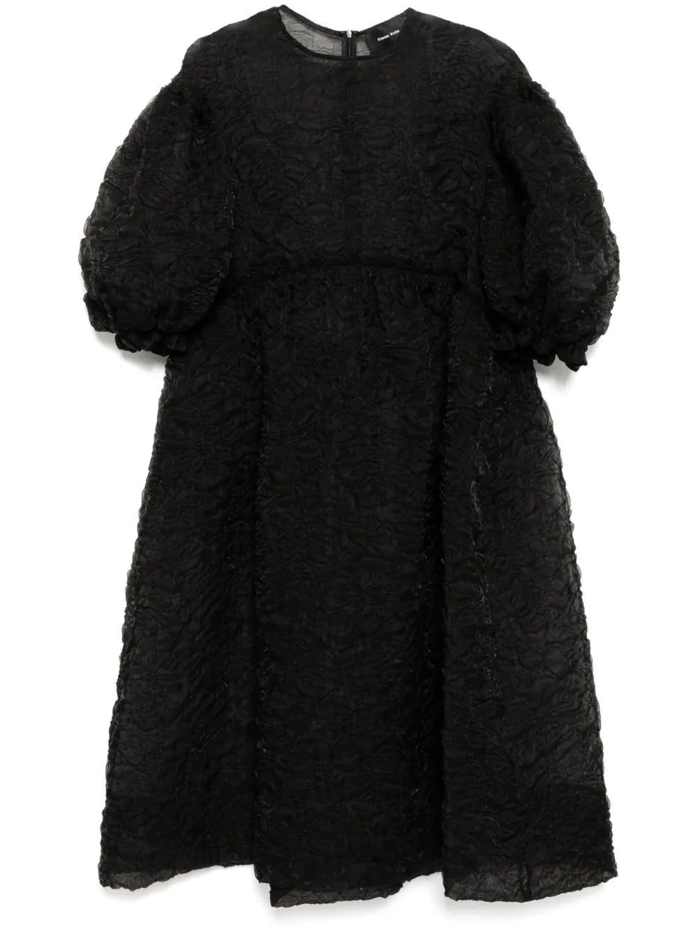 Ruffle Detail Smock Dress