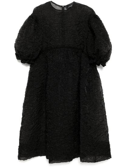 Ruffle Detail Smock Dress