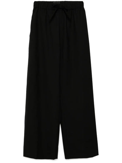 Wide-Leg Elasticated Pants