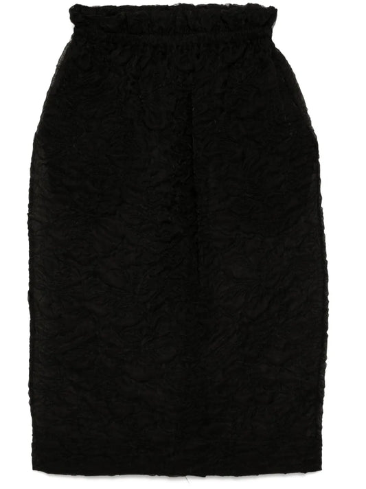 Ruffle-Waisted Skirt