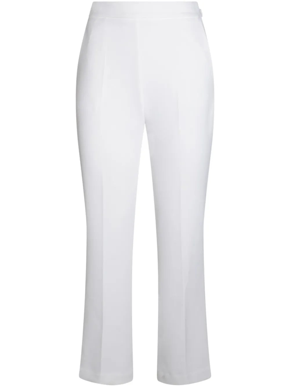Logo-Plaque Cropped Trousers