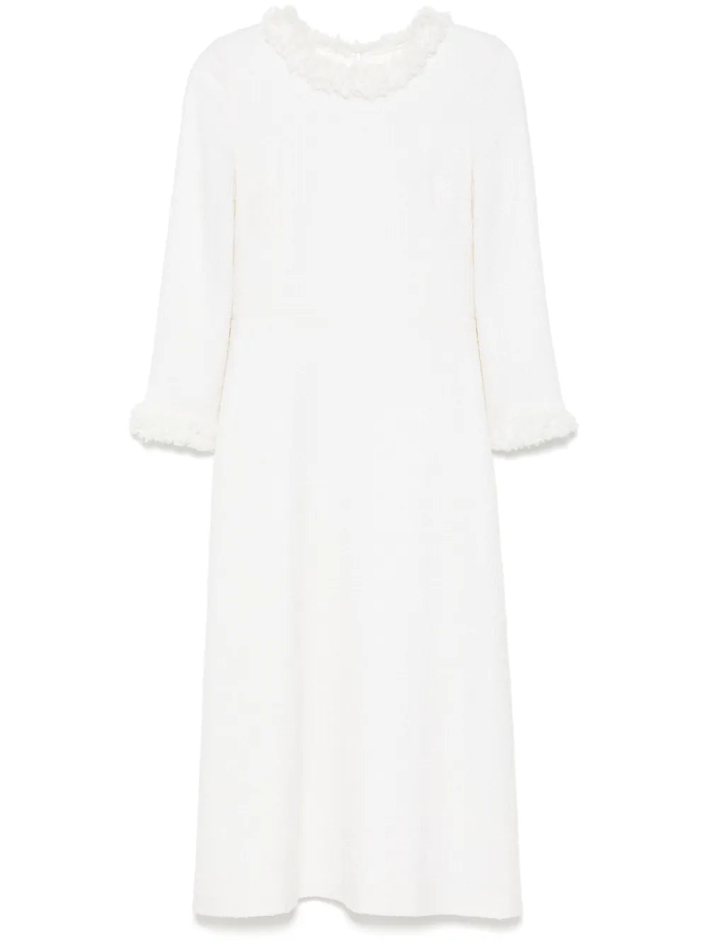 Vermont Fit And Flared Tweed Dress