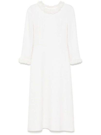 Vermont Fit And Flared Tweed Dress