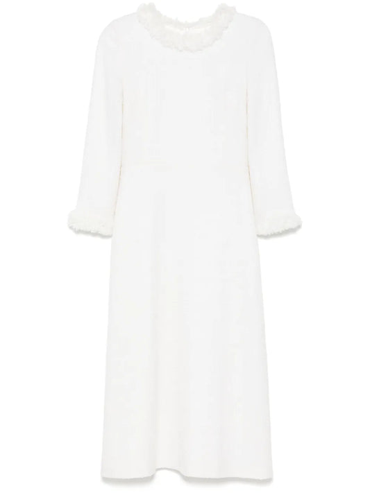 Vermont Fit And Flared Tweed Dress