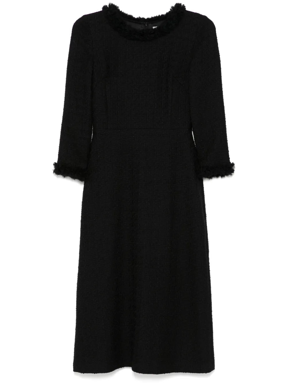 Vermont Fit And Flared Tweed Dress