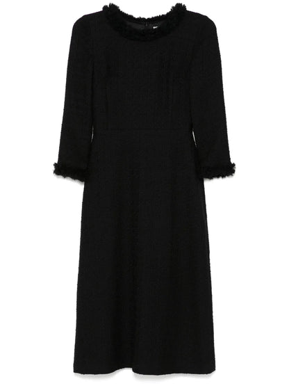 Vermont Fit And Flared Tweed Dress