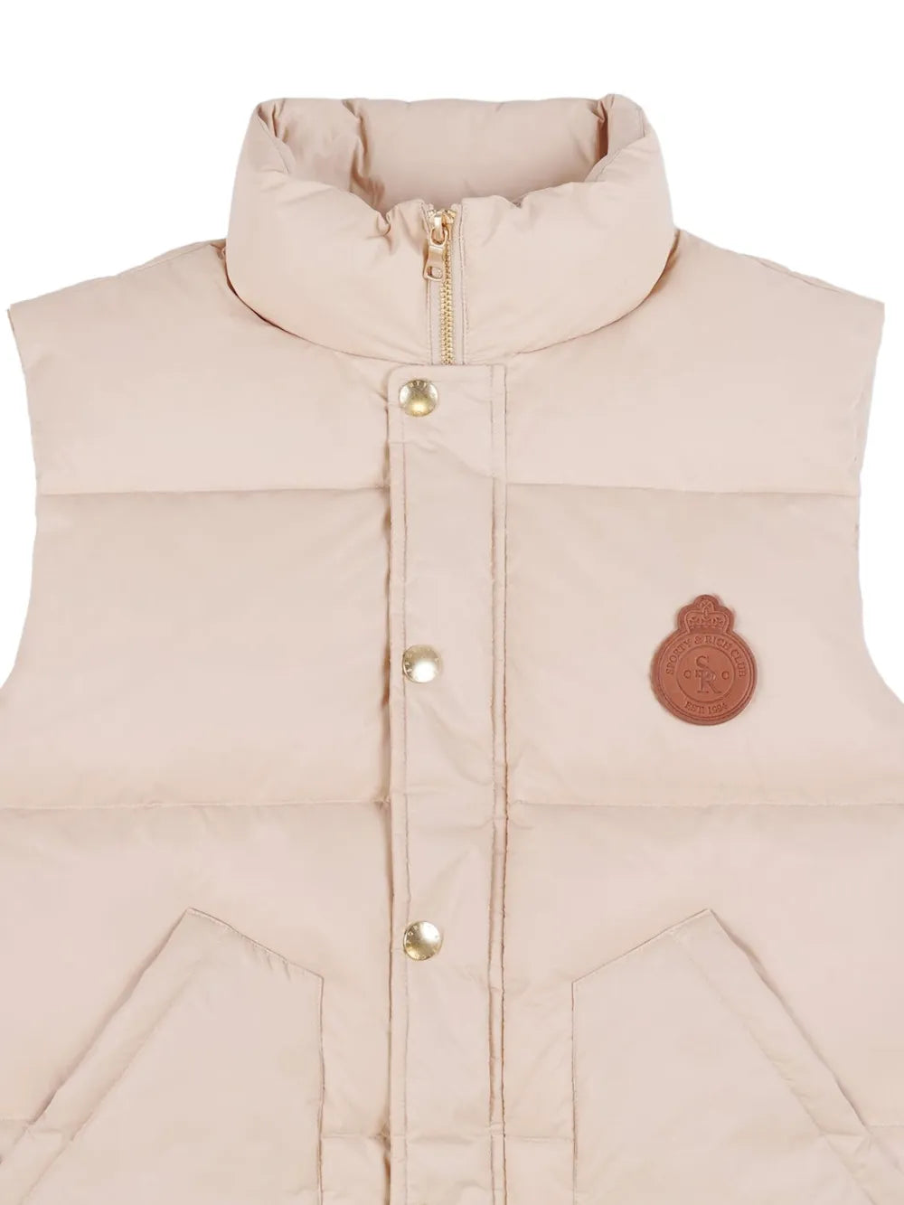 Logo-Appliqué Padded Gilet