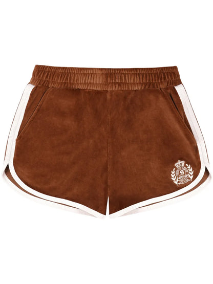 Crest Velour Shorts
