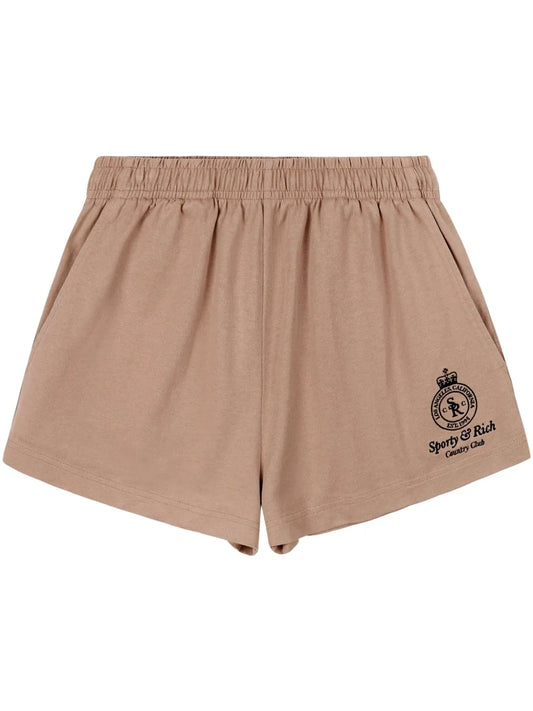 Logo-Embroidered Shorts