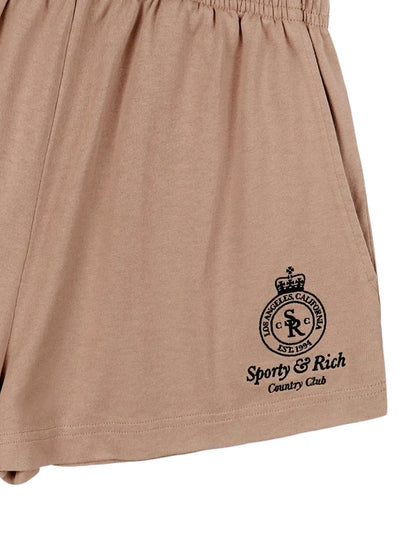 Logo-Embroidered Shorts