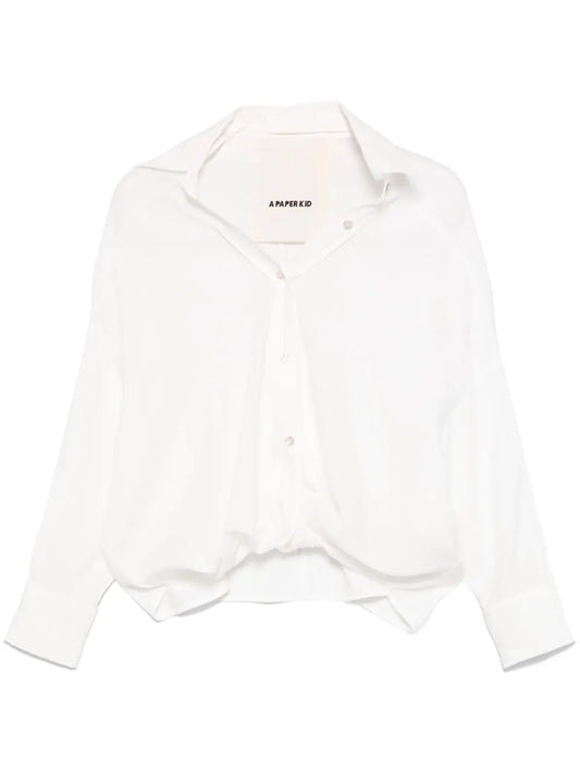 Twist-Detail Shirt