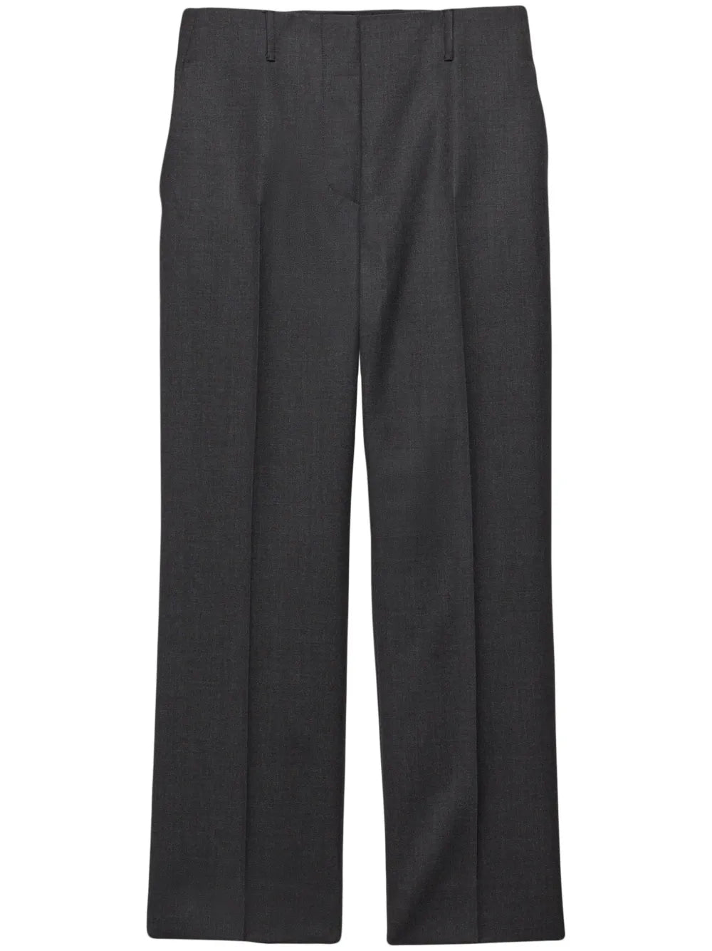 Gabardine-Weave Trousers
