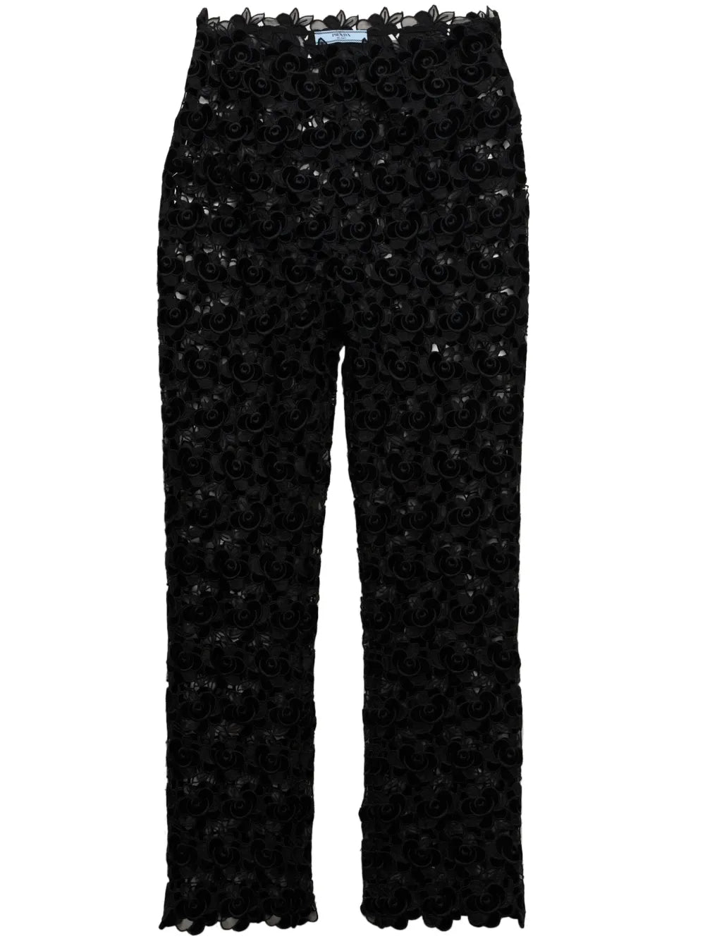 Guipure-Lace Trousers