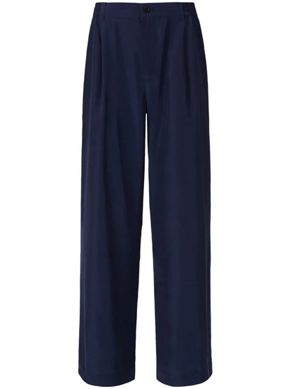 Elasticated-High Waist Palazzo