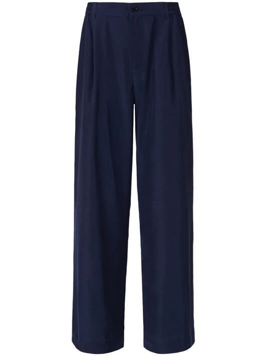 Elasticated-High Waist Palazzo