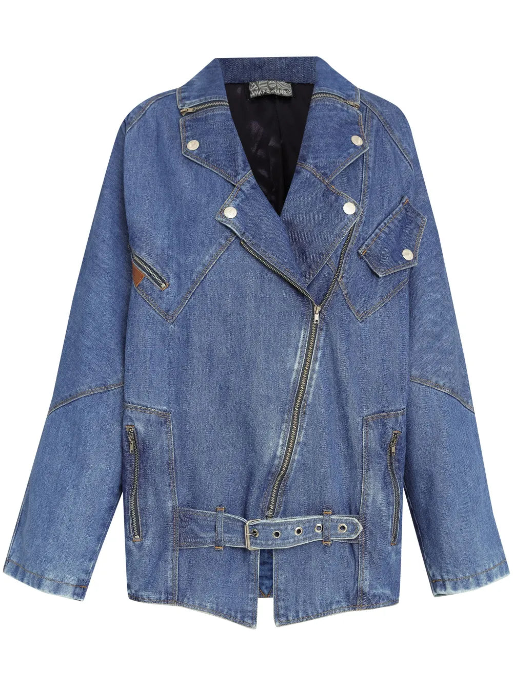 Denim Biker Jacket