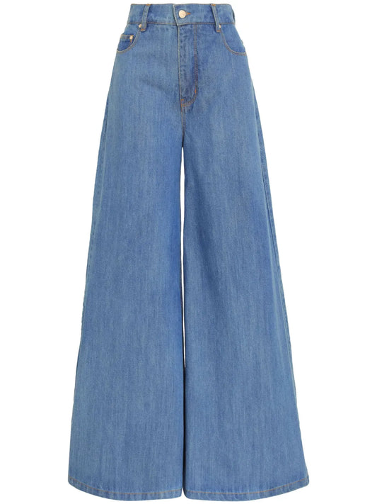 Wide-Leg Jeans