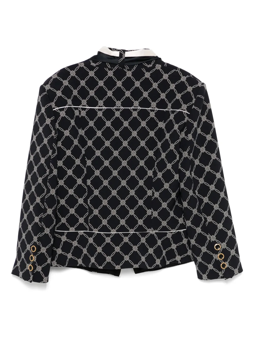 Printed Crepe Jacket