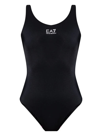 Logo-Print Swimsuit