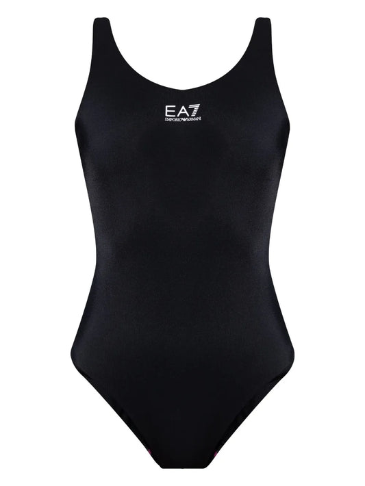 Logo-Print Swimsuit