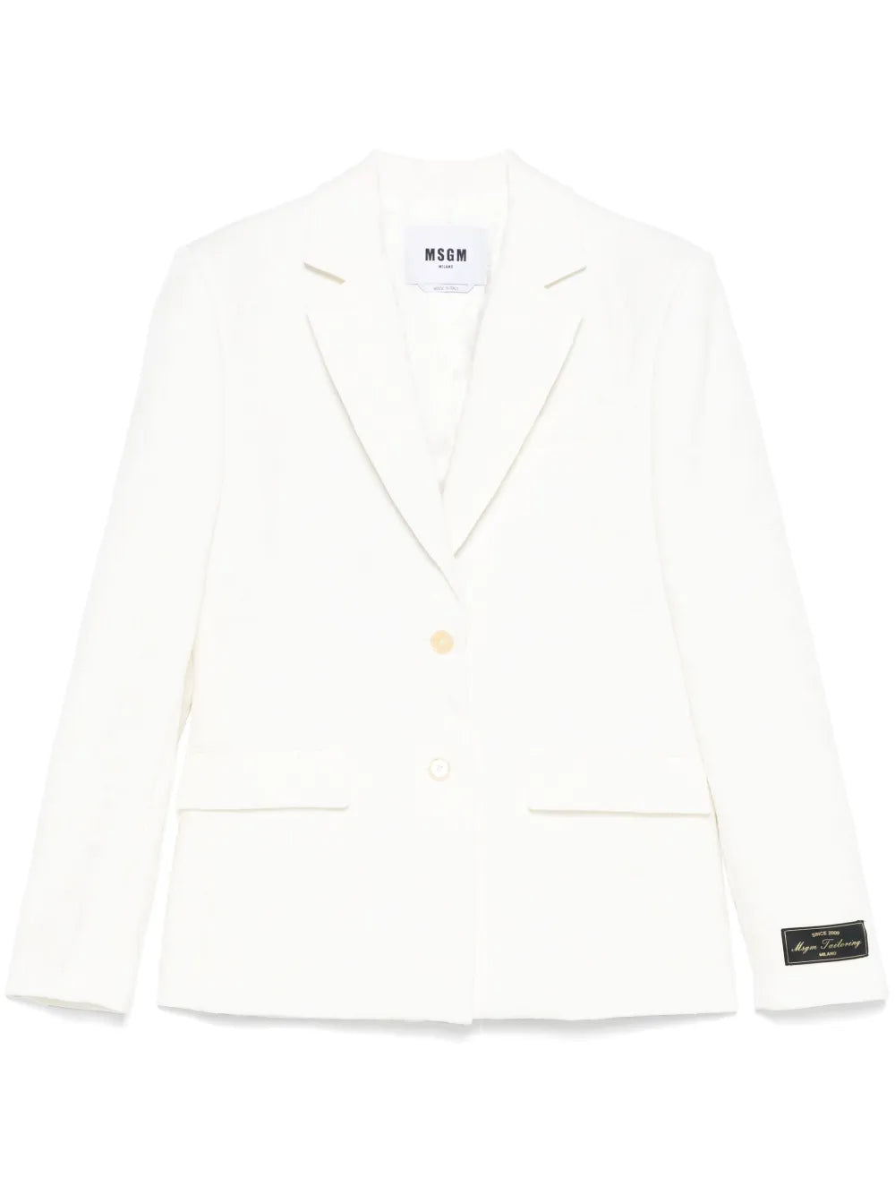 Floral-Jacquard Blazer