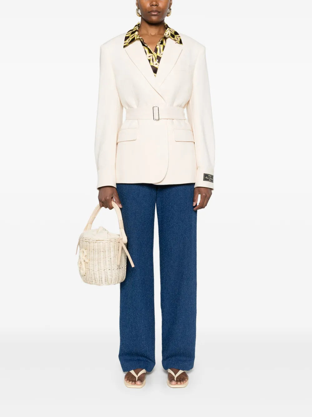 Belted Blazer