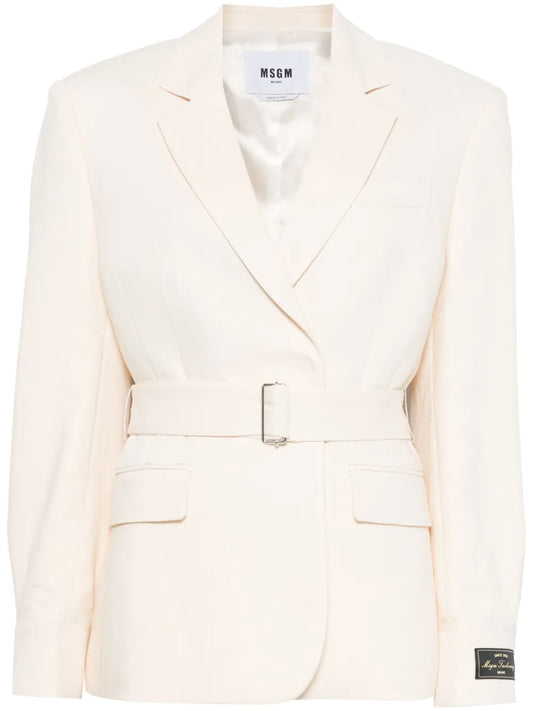 Belted Blazer