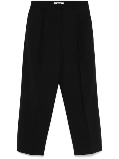 Pleat-Detail Trousers