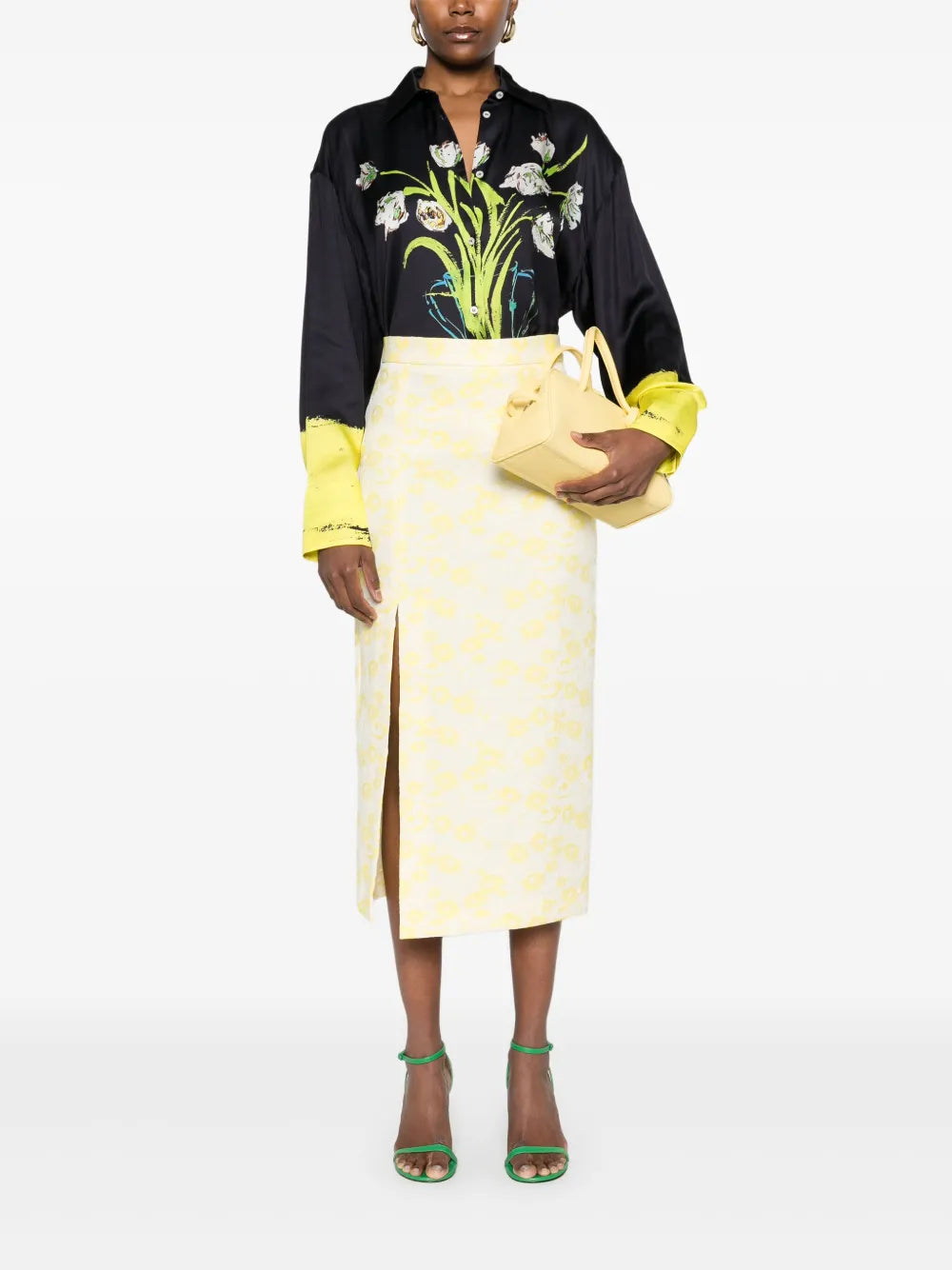 Floral-Print Shirt
