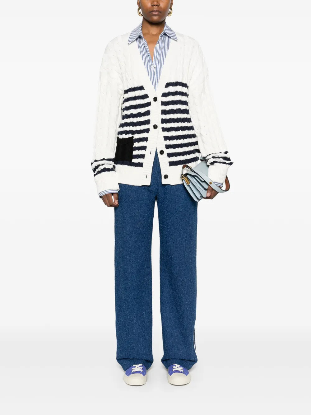 Striped Cardigan