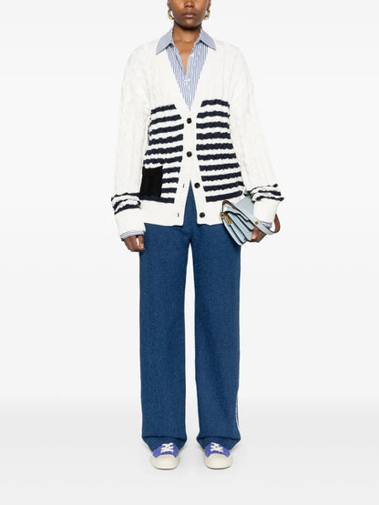 Striped Cardigan