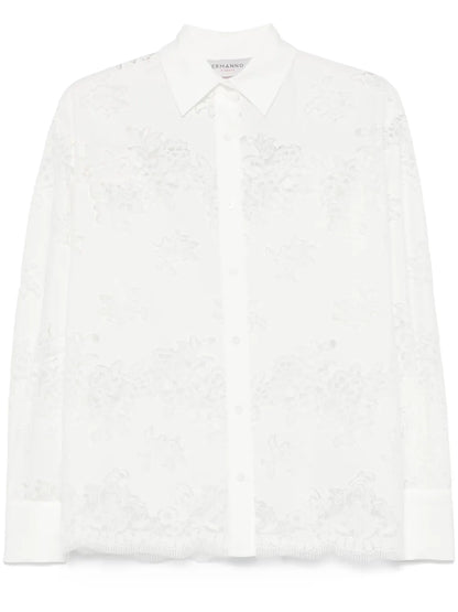 Floral-Embroidered Blouse