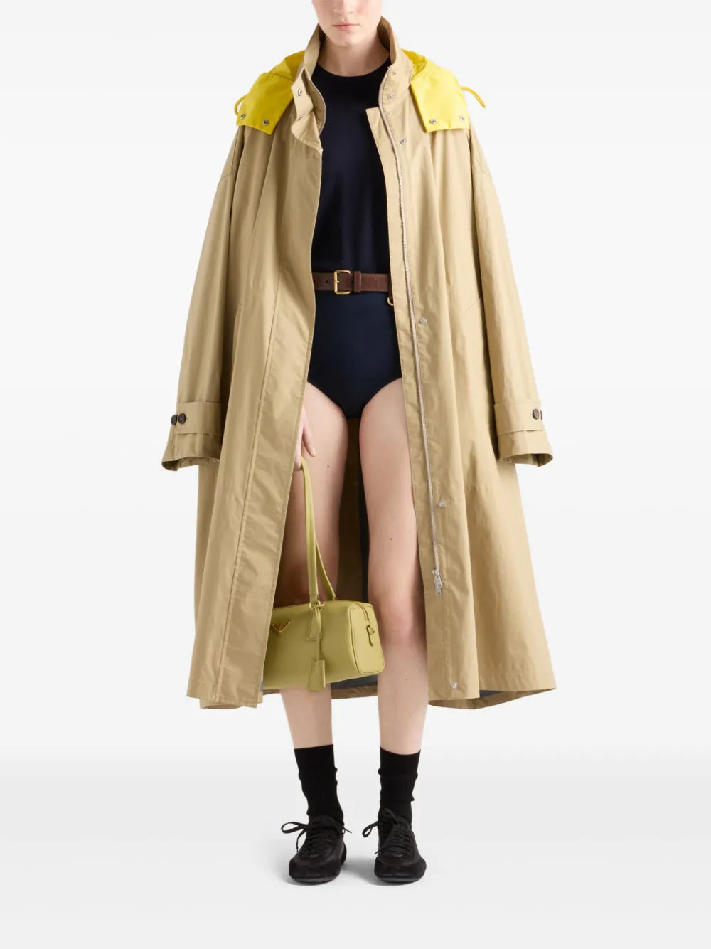 Technical Poplin Raincoat
