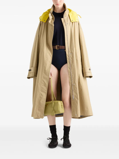 Technical Poplin Raincoat