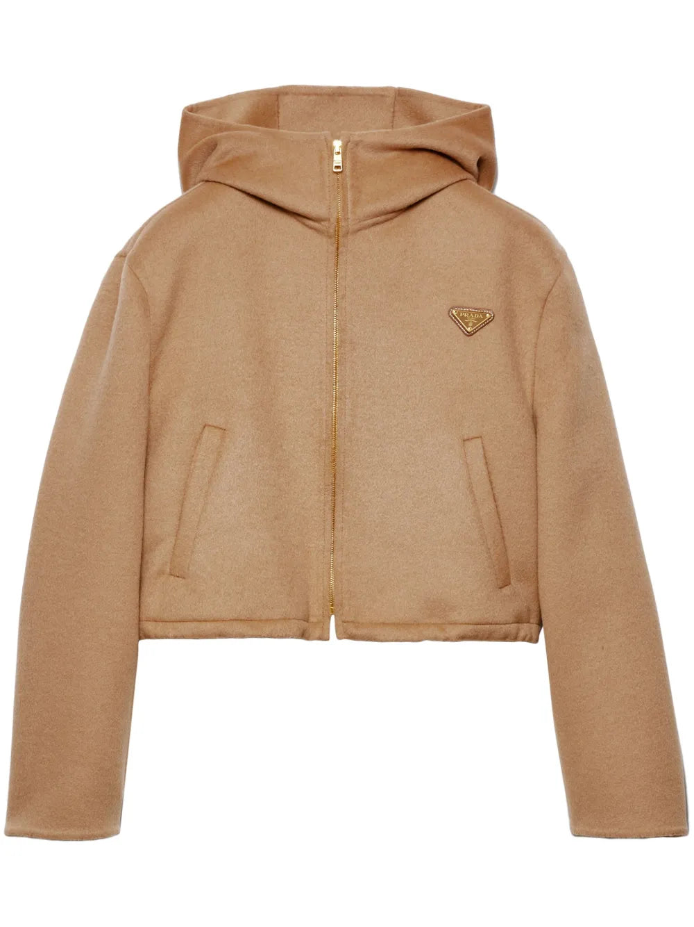Triangle-Logo Blouson Jacket
