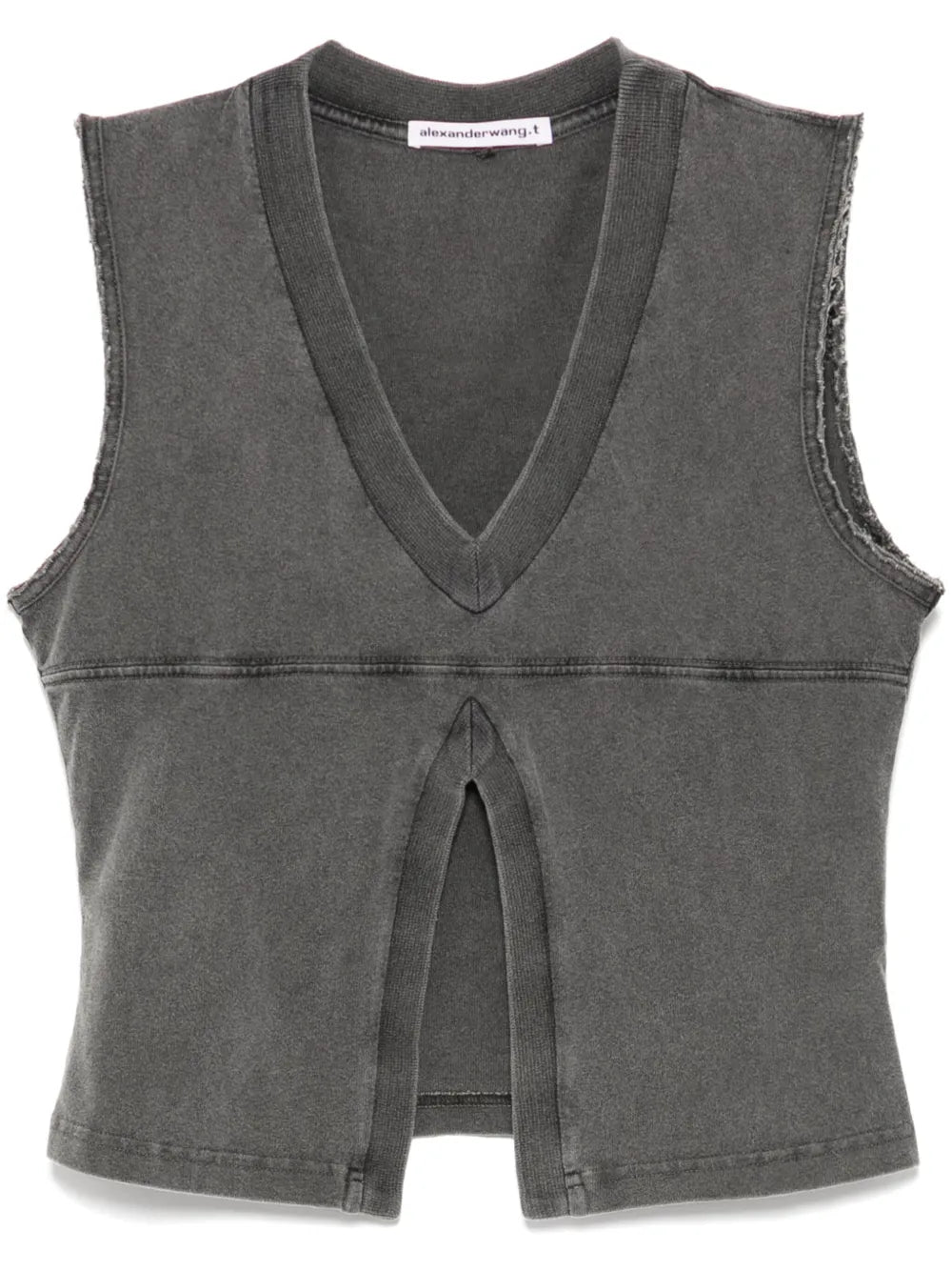 Double V-Neck Tank Top