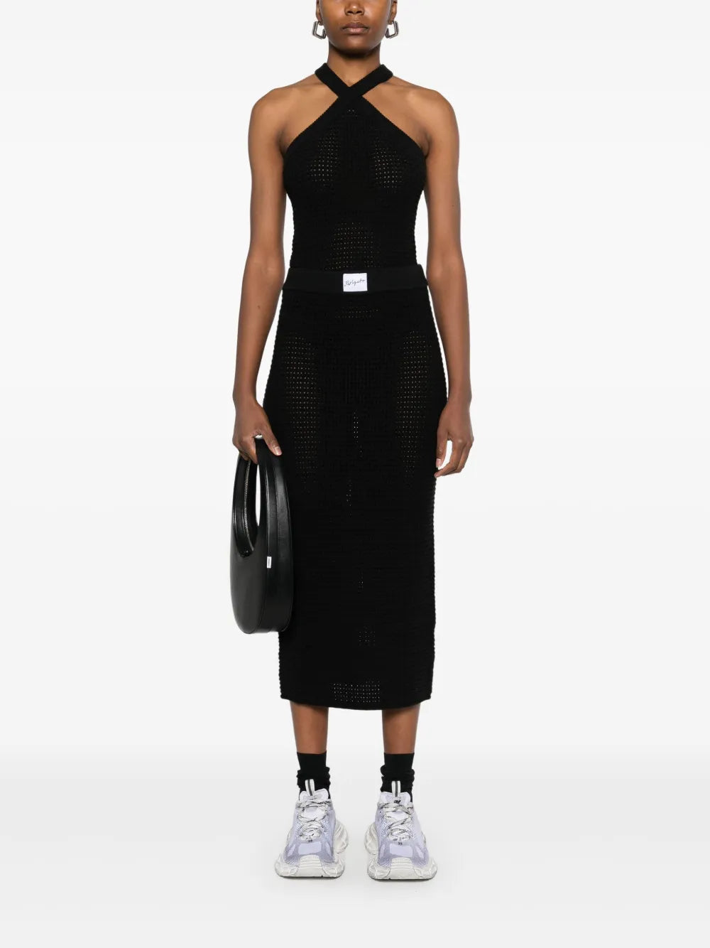 Column Midi Skirt