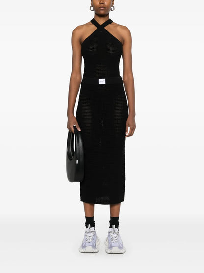Column Midi Skirt