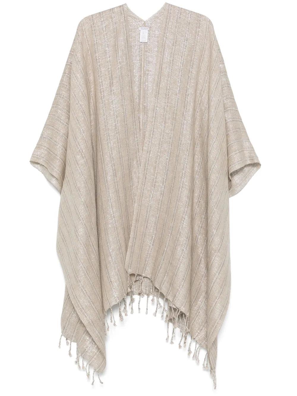 Lamé-Effect Coat