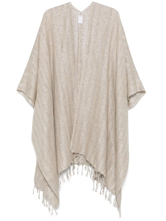 Lamé-Effect Coat