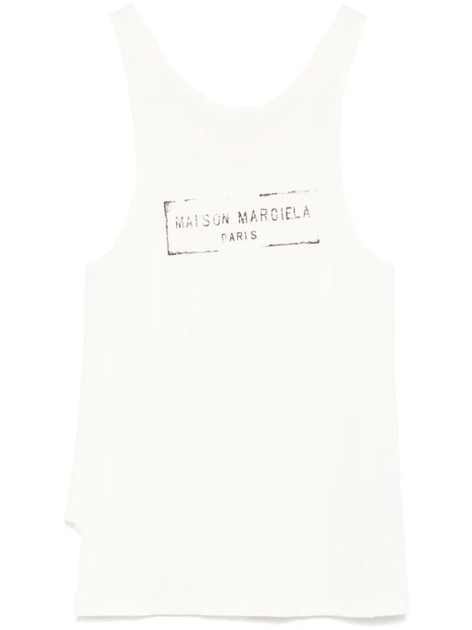 Logo-Print Tank Top