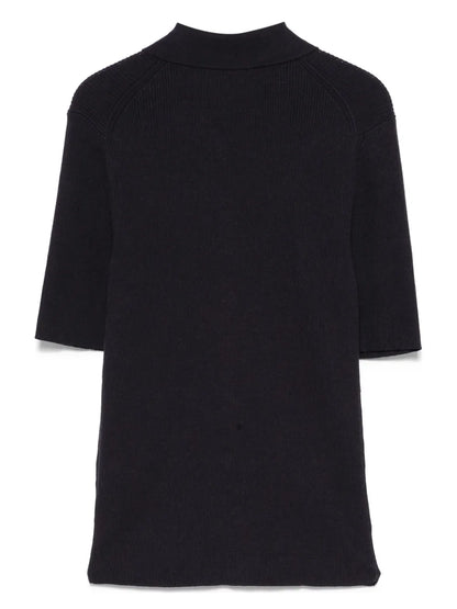 Knitted Polo Shirt