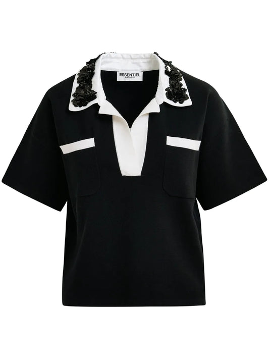 Hoiseau Polo Top