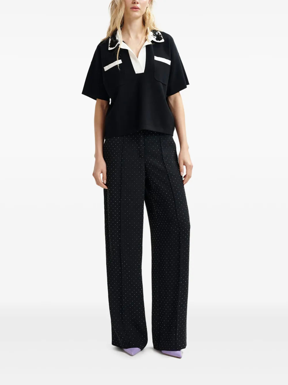 Hoiseau Polo Top