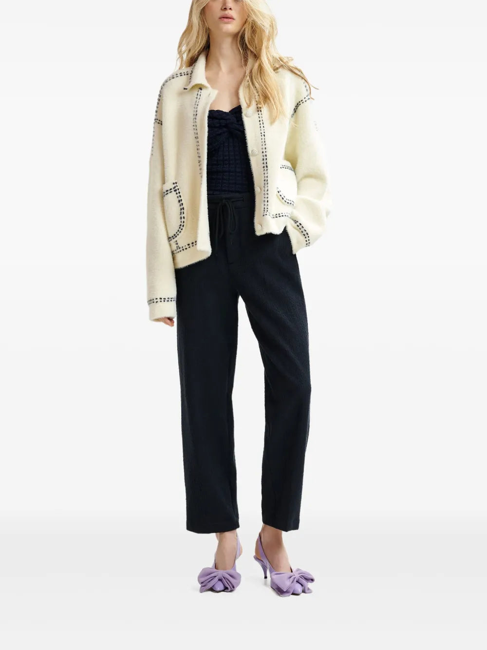 Hoops Cardigan