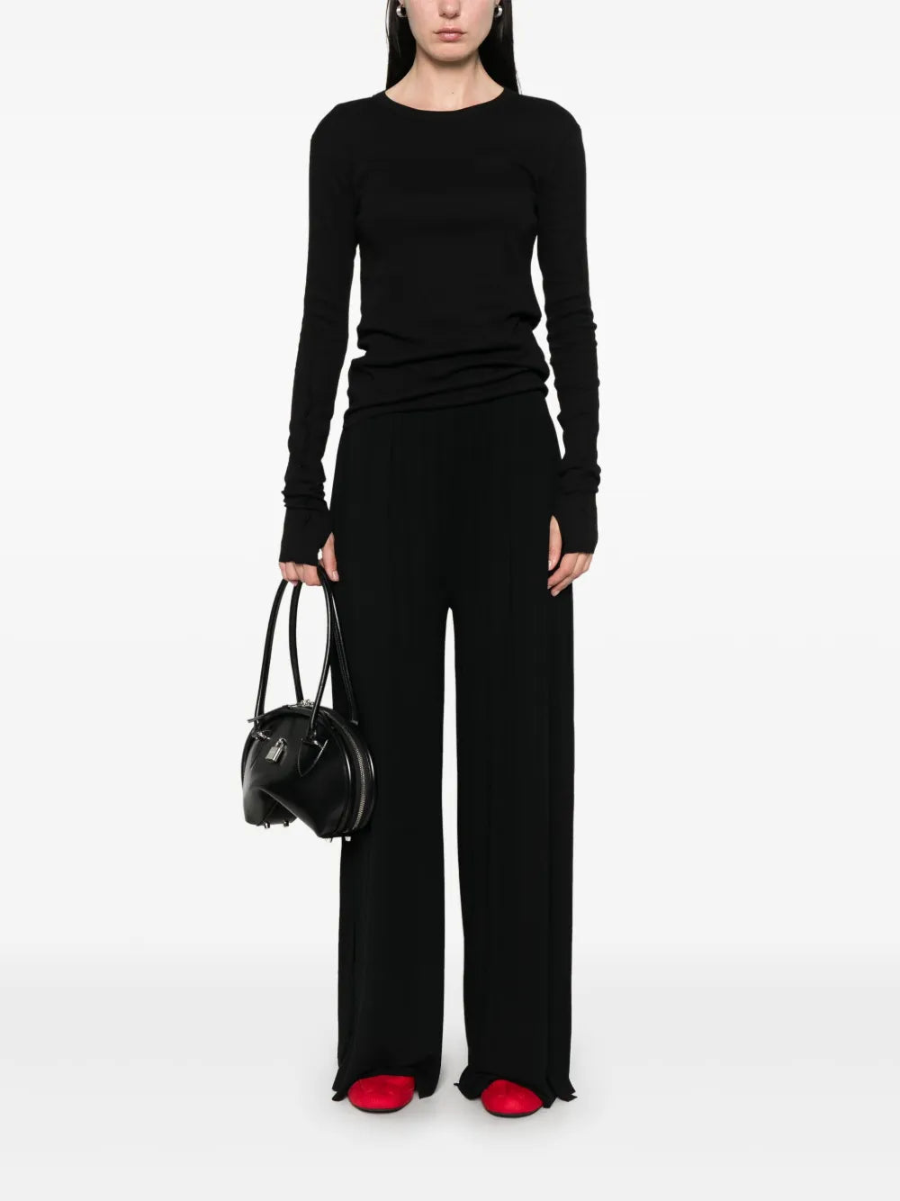 Wide-Leg Trousers