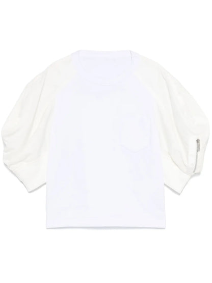Short Puff-Sleeves T-Shirt