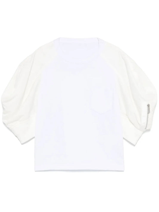 Short Puff-Sleeves T-Shirt
