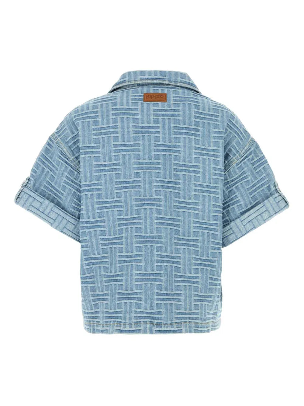 Embroidered Denim Shirt