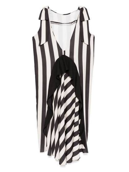 Striped Midi Dress